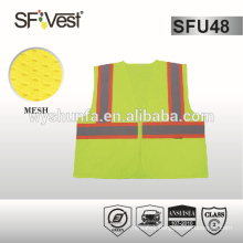 safety vest with pockets safety workwear work clothes for men reflective safety straps vest